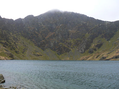 looking towards ridge 